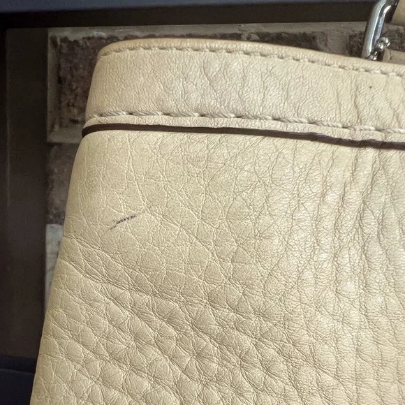 Vintage Coach Pebbled Leather Hampton Tassel Satchel No. 5055 - Picture 8 of 15